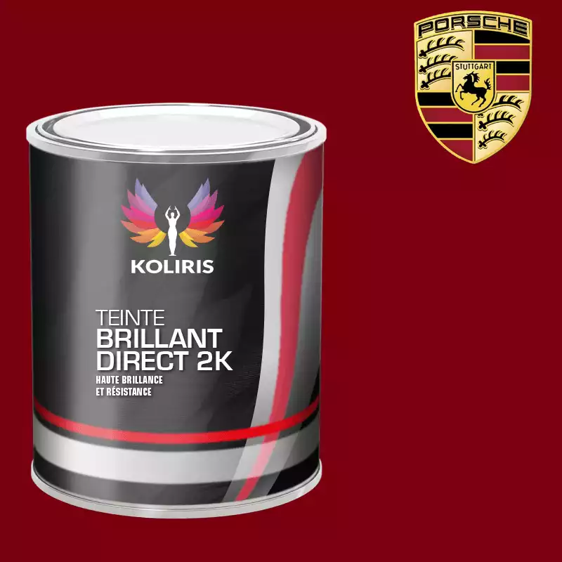 Peinture voiture brillant direct VOC420 Porsche