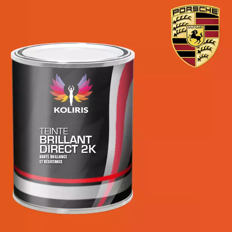 Peinture voiture brillant direct VOC420 Porsche