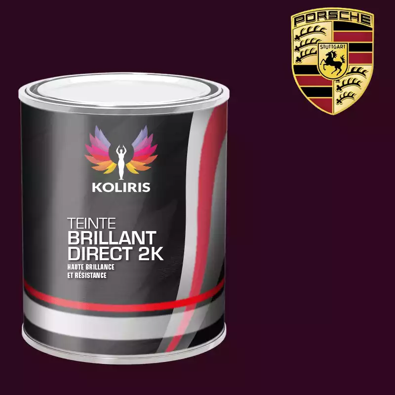 Peinture voiture brillant direct VOC420 Porsche