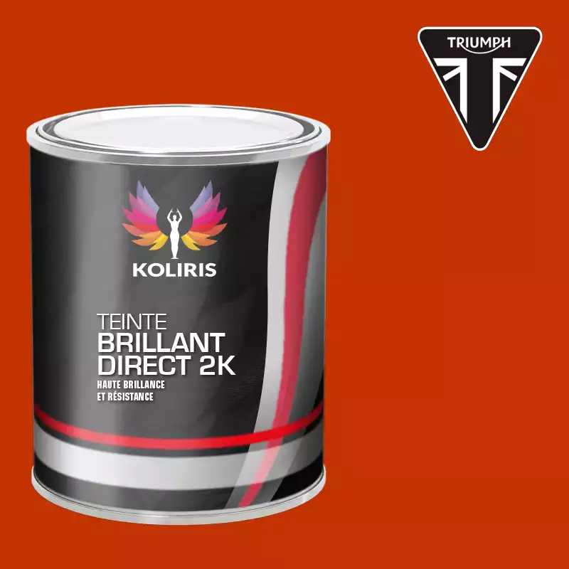 Peinture moto brillant direct VOC420 Triumph Moto