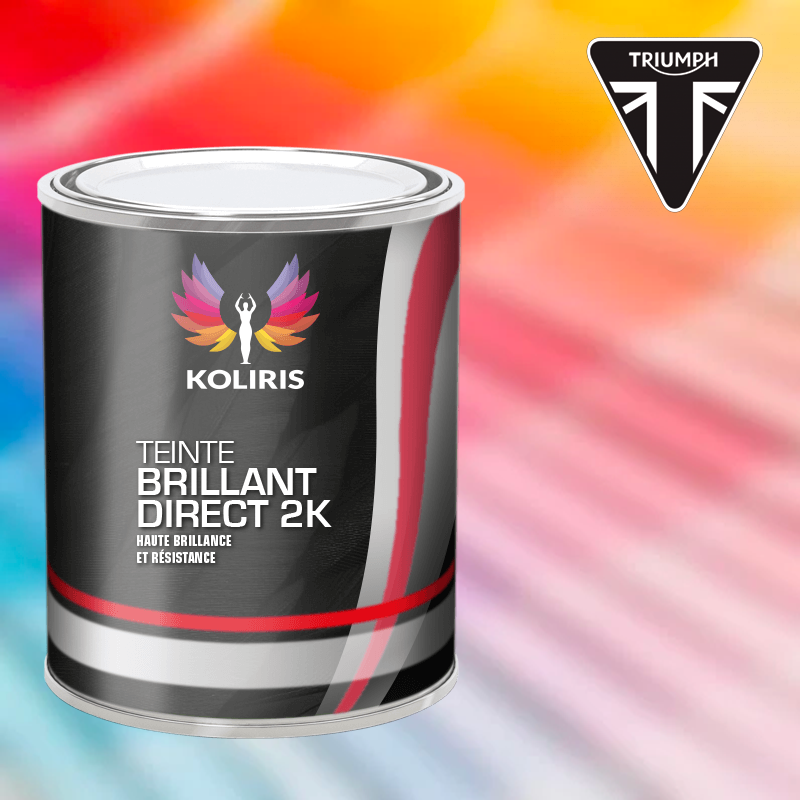 Peinture moto brillant direct VOC420 Triumph Moto