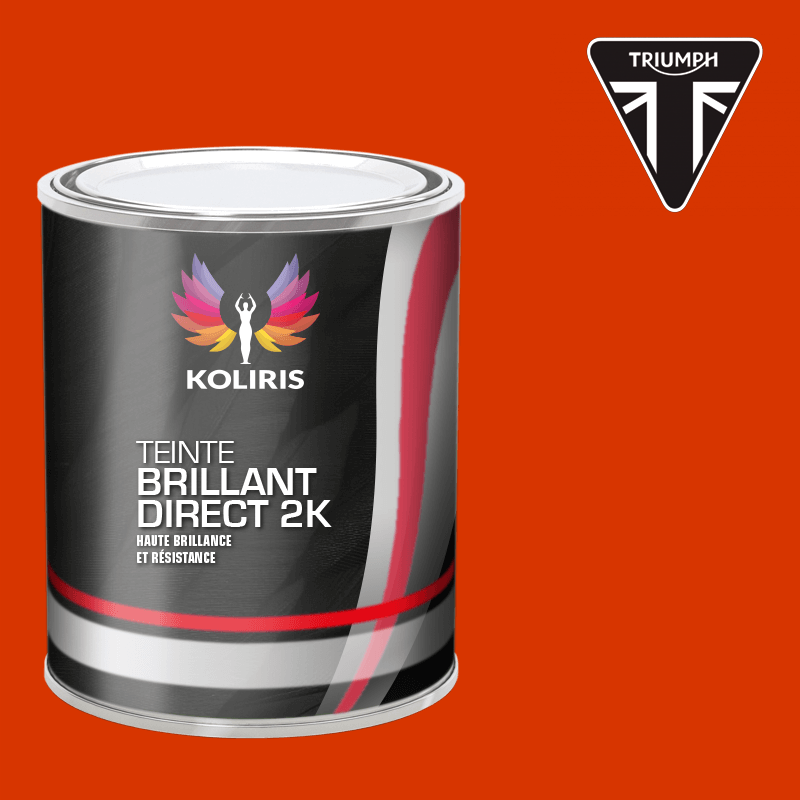 Peinture moto brillant direct VOC420 Triumph Moto