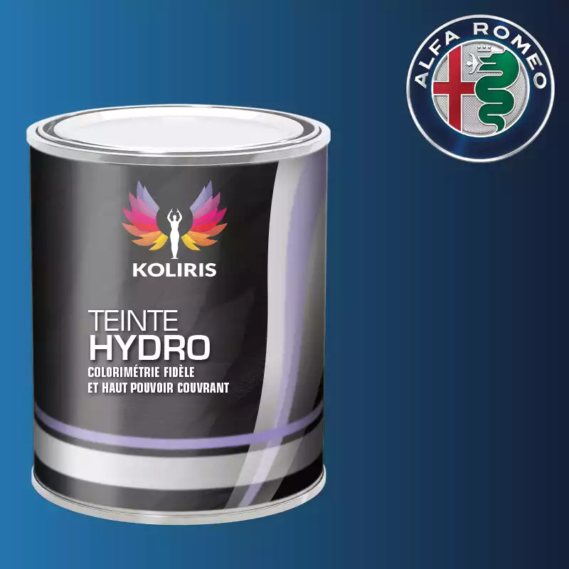 Peinture voiture hydro Alfa Romeo