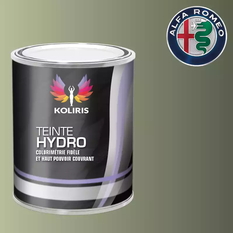 Peinture voiture hydro Alfa Romeo