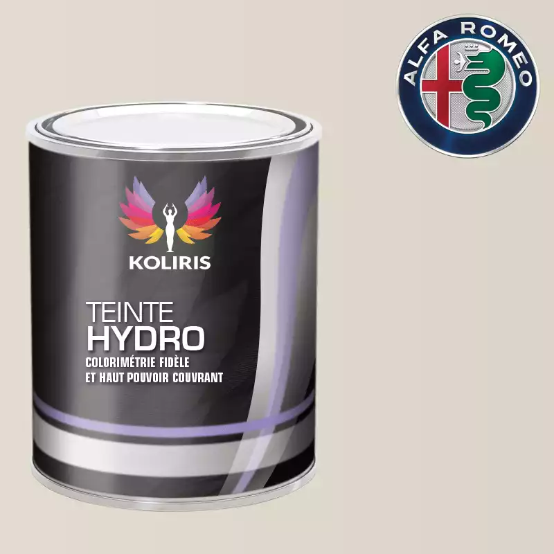 Peinture voiture hydro Alfa Romeo