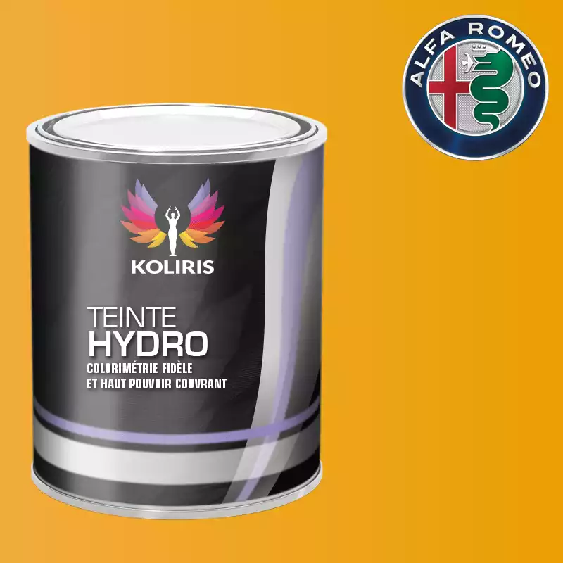 Peinture voiture hydro Alfa Romeo