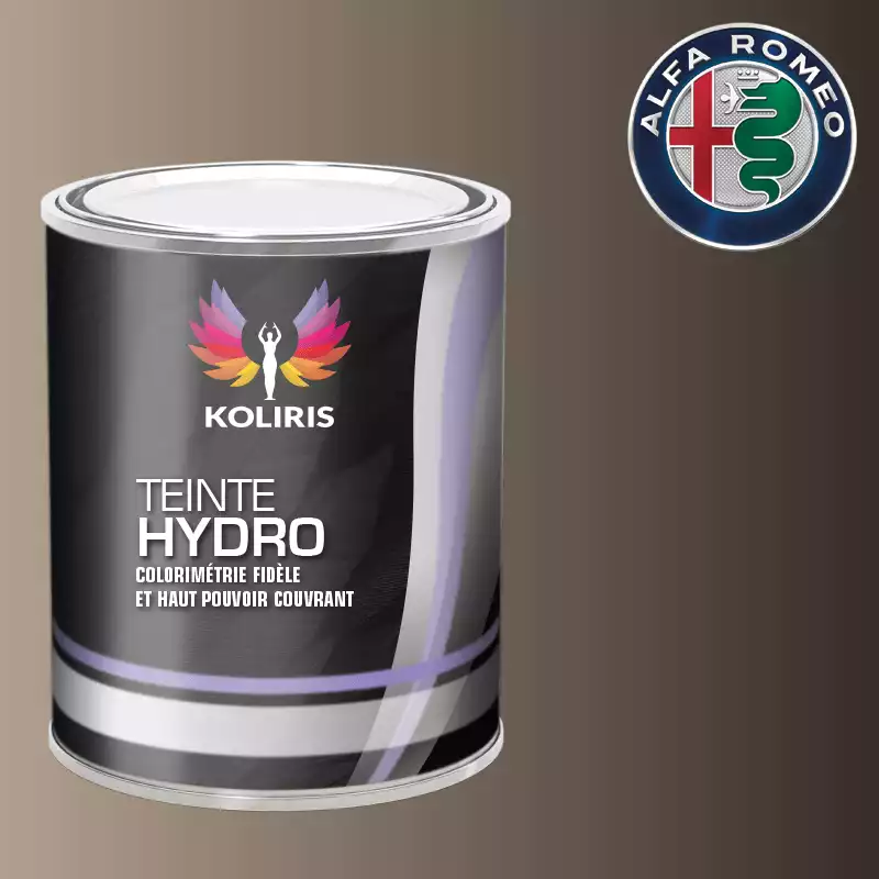 Peinture voiture hydro Alfa Romeo