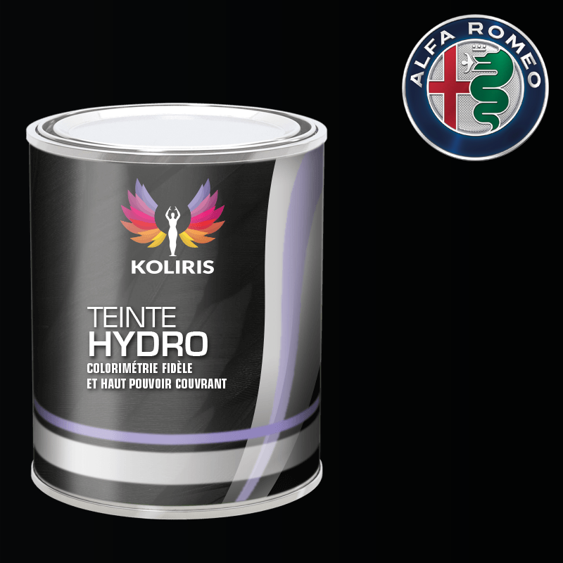 Peinture voiture hydro Alfa Romeo