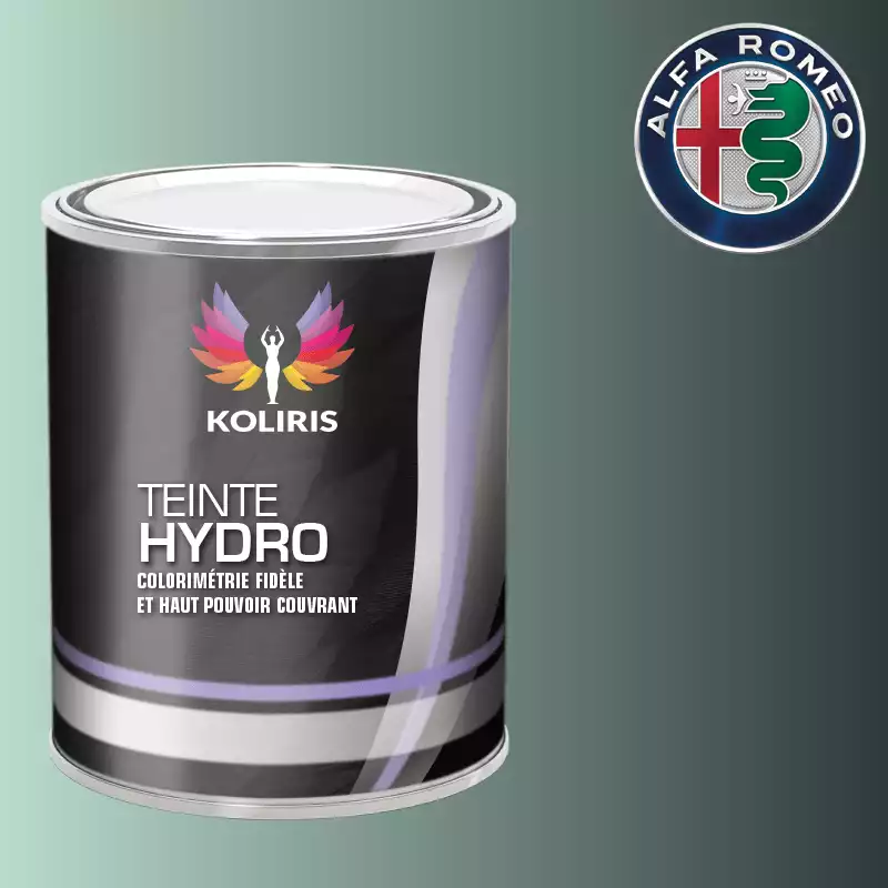 Peinture voiture hydro Alfa Romeo