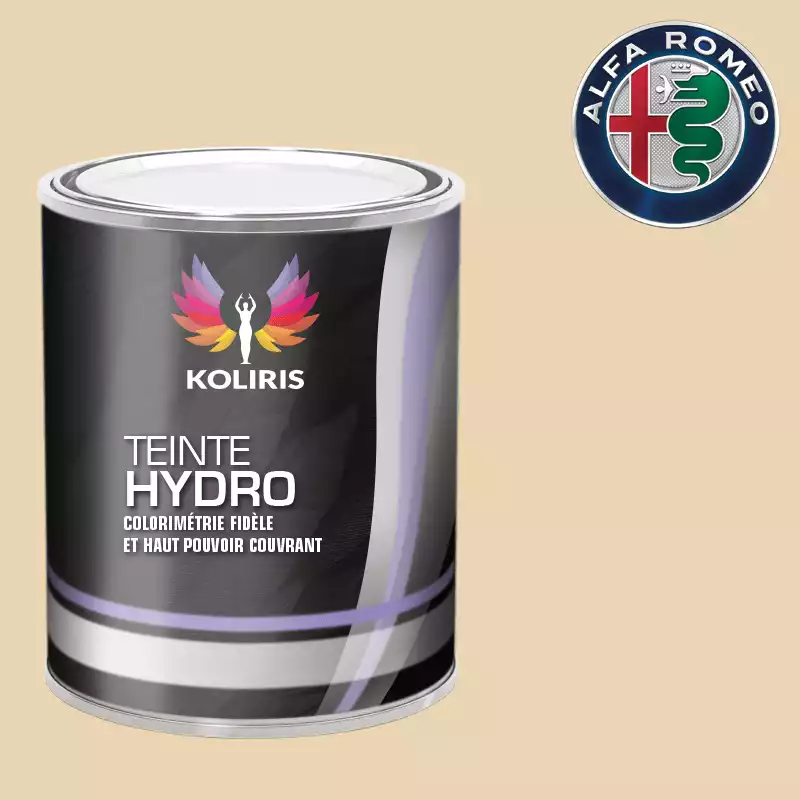 Peinture voiture hydro Alfa Romeo