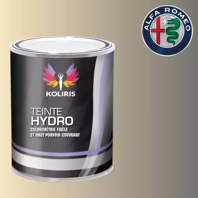 Peinture voiture hydro Alfa Romeo