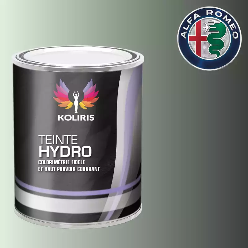 Peinture voiture hydro Alfa Romeo