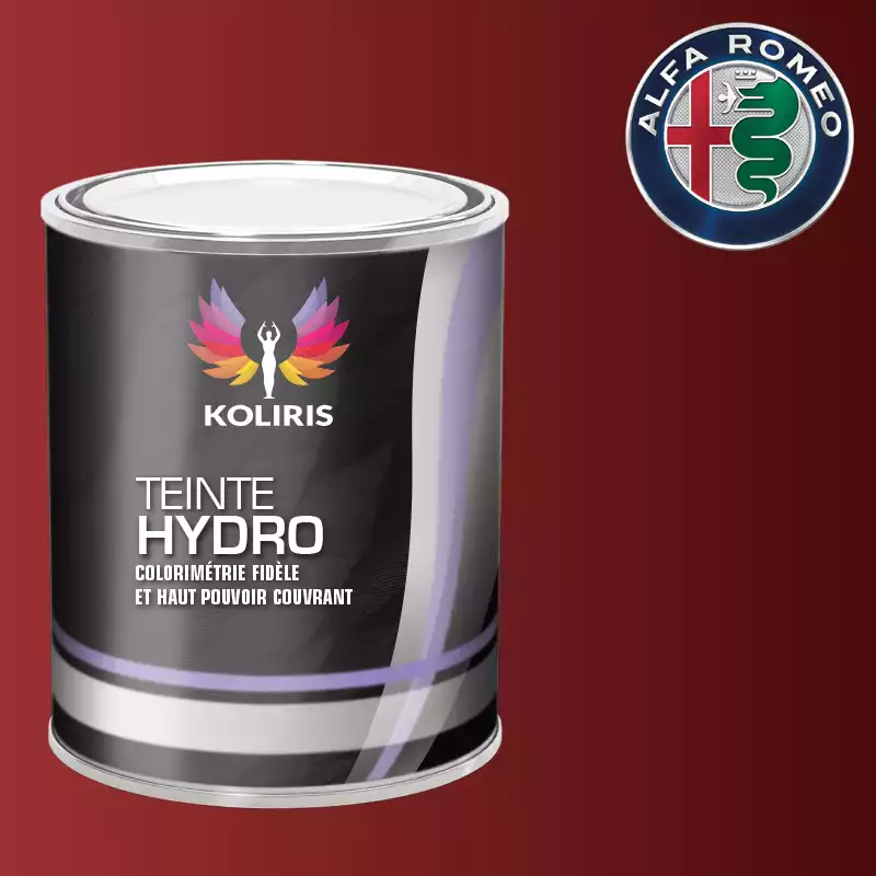 Peinture voiture hydro Alfa Romeo