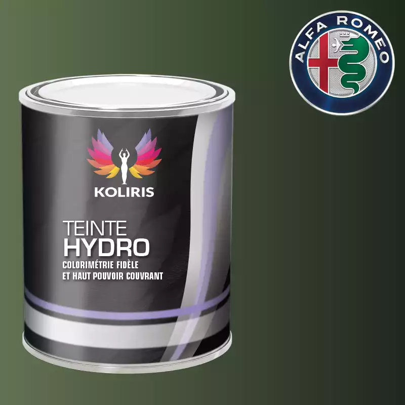 Peinture voiture hydro Alfa Romeo