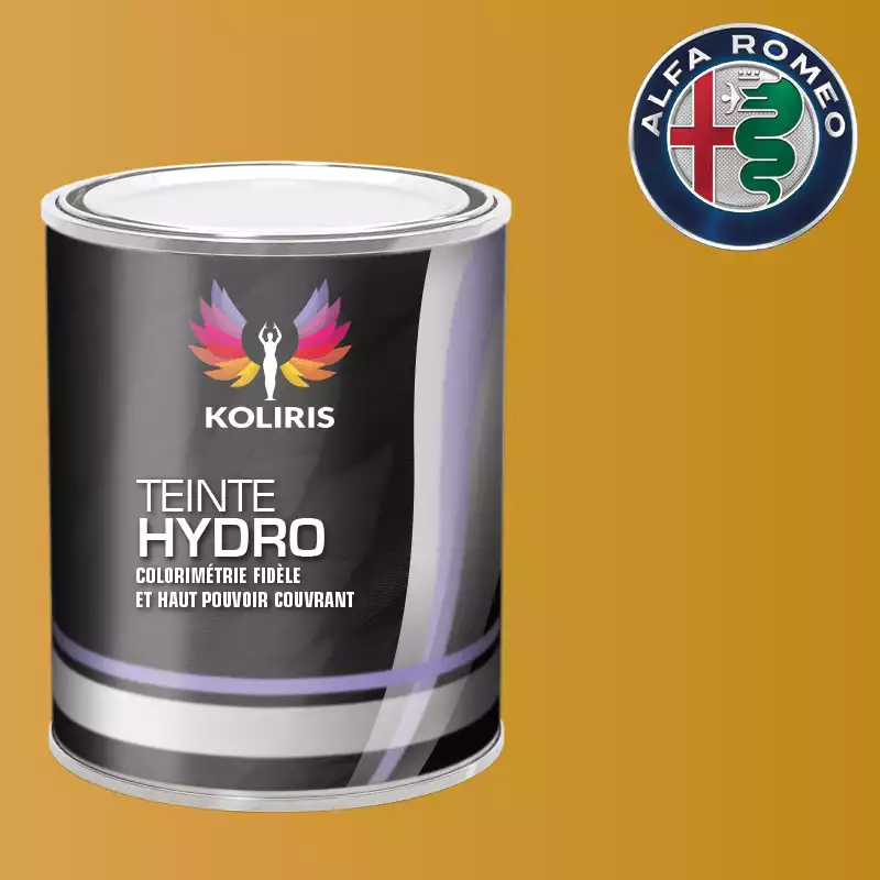 Peinture voiture hydro Alfa Romeo