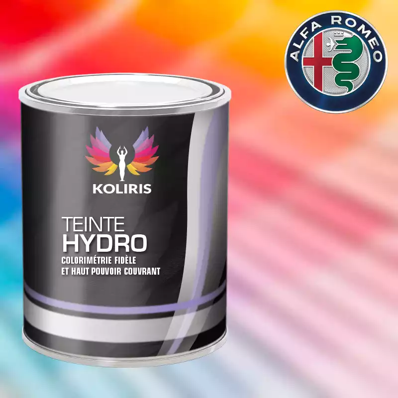 Peinture voiture hydro Alfa Romeo