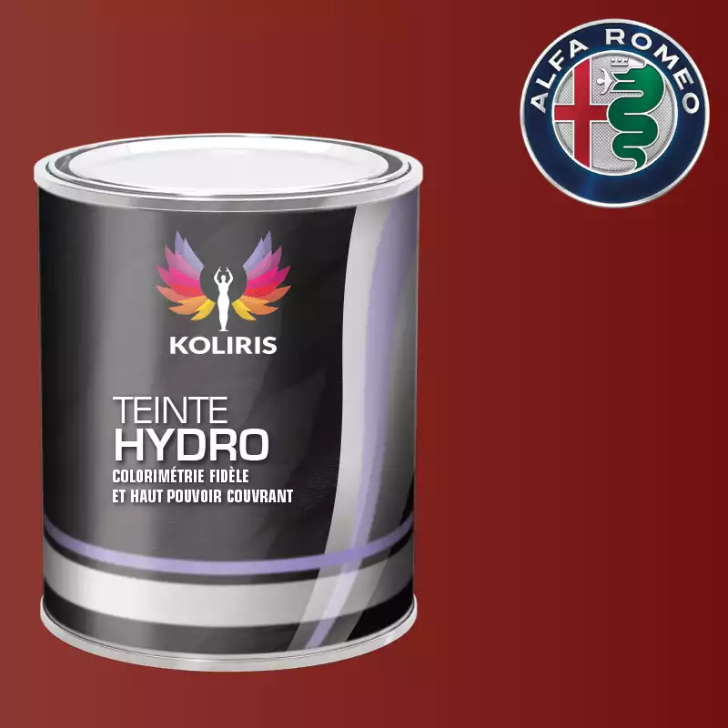 Peinture voiture hydro Alfa Romeo