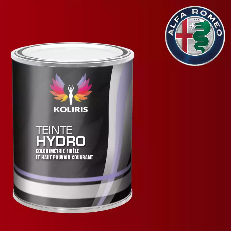 Peinture voiture hydro Alfa Romeo