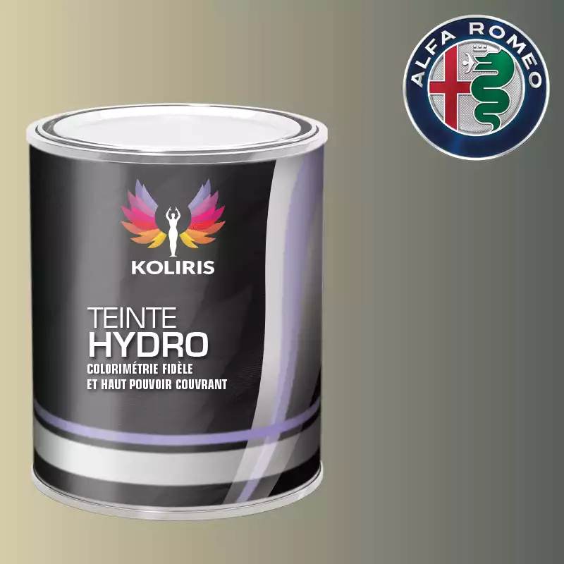 Peinture voiture hydro Alfa Romeo