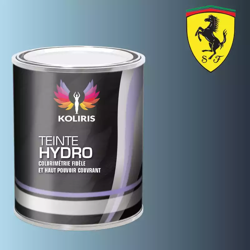 Peinture voiture hydro Ferrari