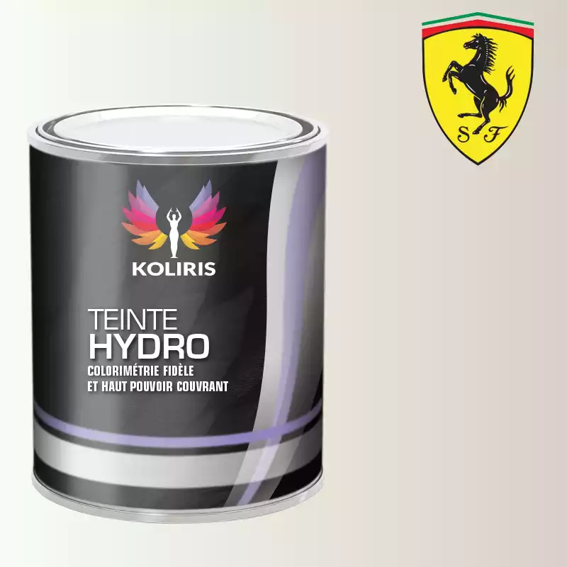 Peinture voiture hydro Ferrari