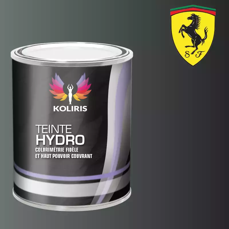 Peinture voiture hydro Ferrari