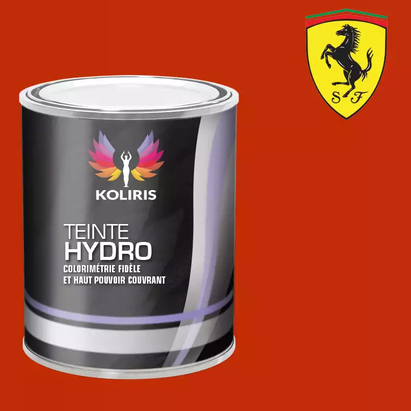 Peinture voiture hydro Ferrari