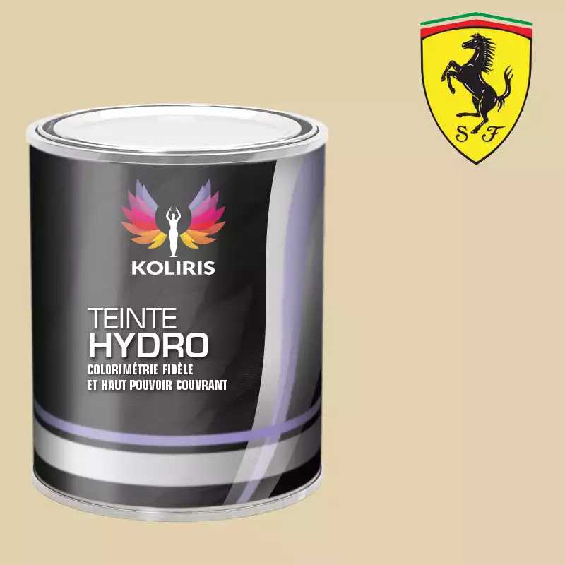 Peinture voiture hydro Ferrari