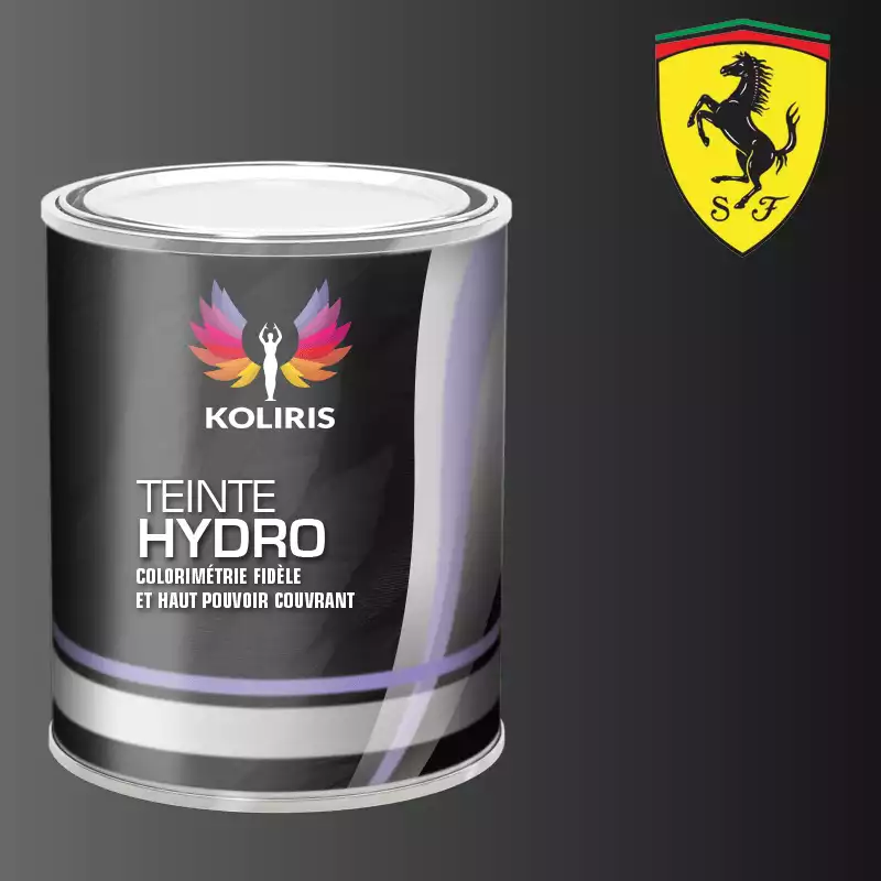 Peinture voiture hydro Ferrari