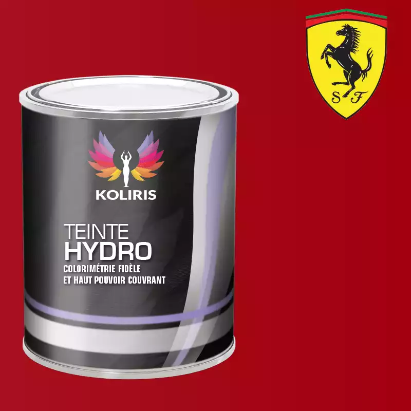 Peinture voiture hydro Ferrari