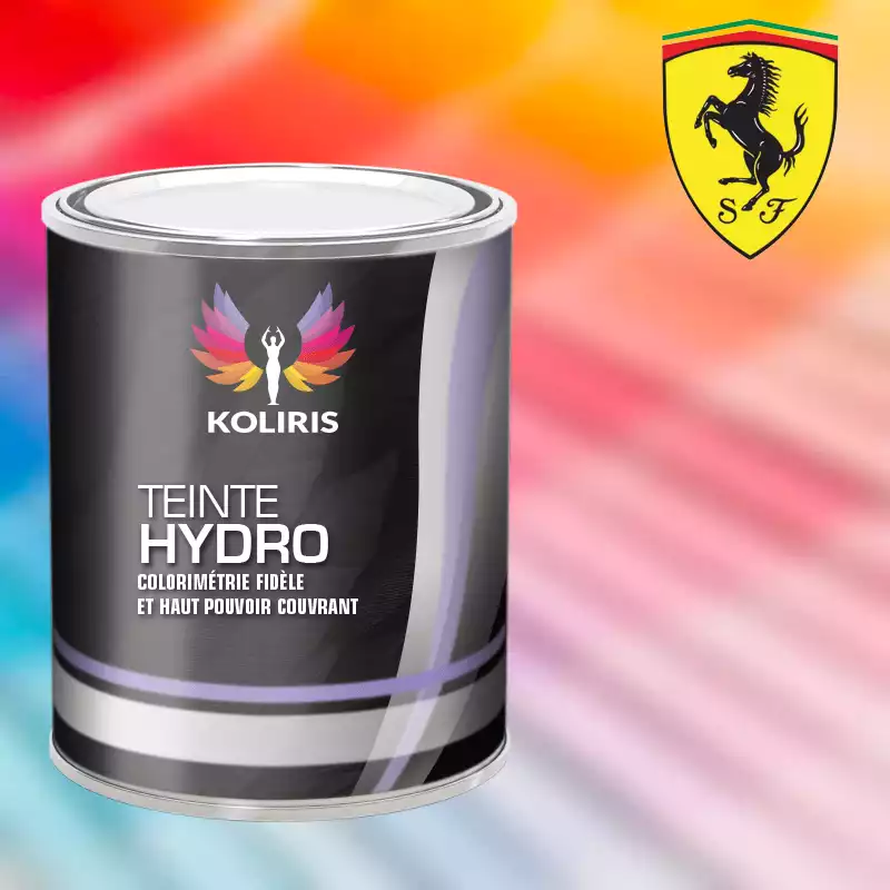 Peinture voiture hydro Ferrari