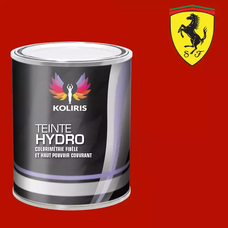 Peinture voiture hydro Ferrari