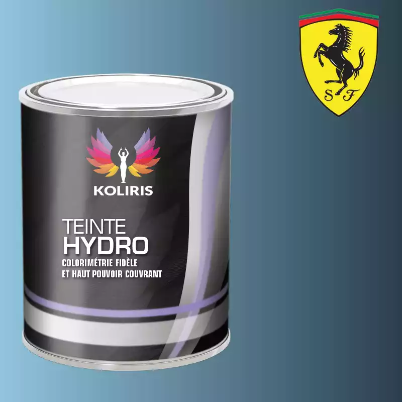 Peinture voiture hydro Ferrari