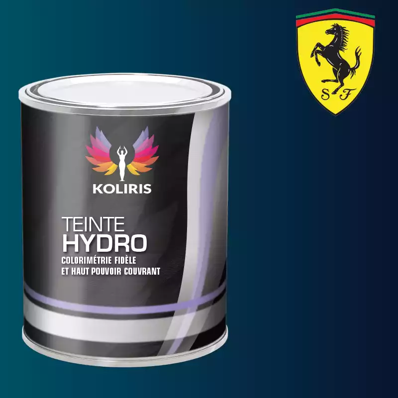 Peinture voiture hydro Ferrari