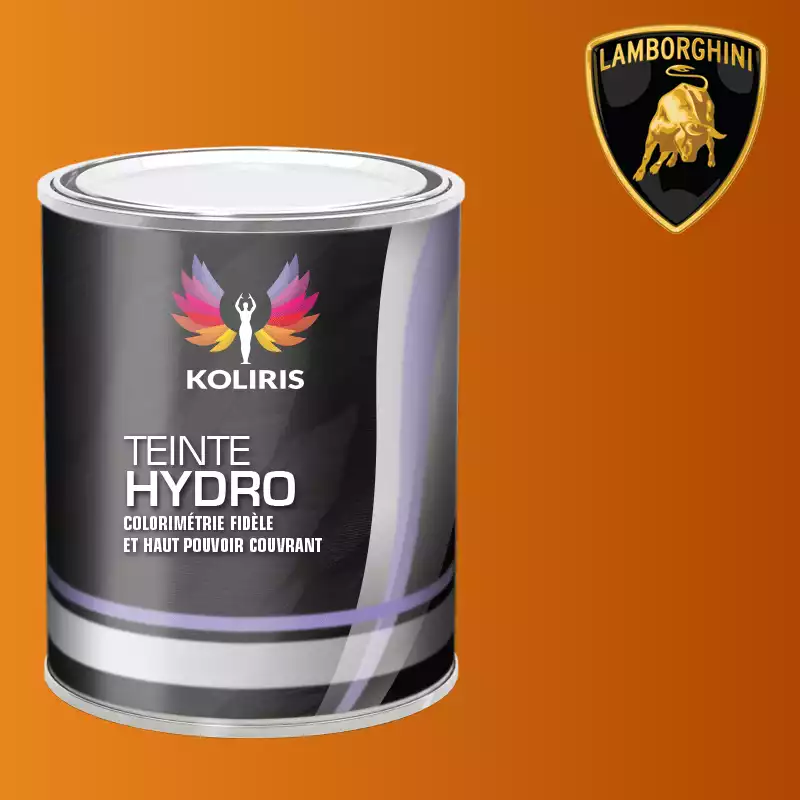 Peinture voiture hydro Lamborghini