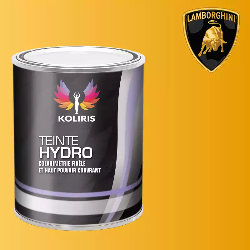 Peinture voiture hydro Lamborghini