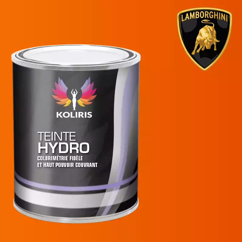 Peinture voiture hydro Lamborghini