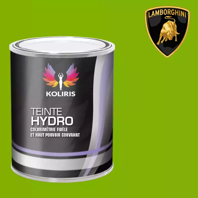 Peinture voiture hydro Lamborghini