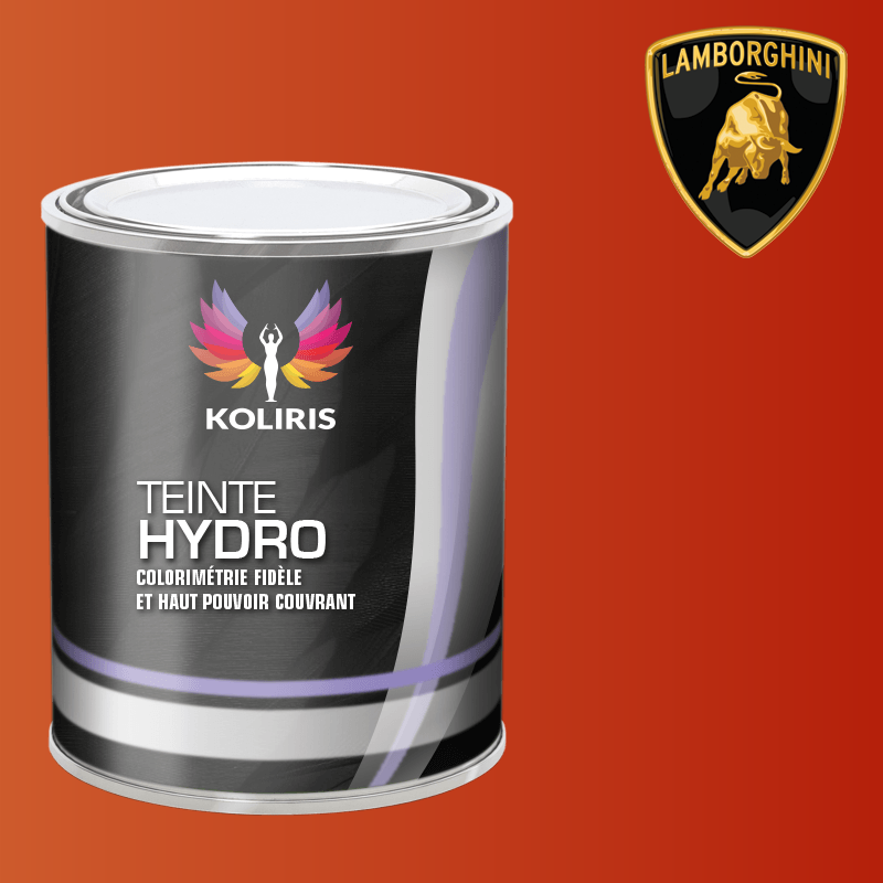 Peinture voiture hydro Lamborghini