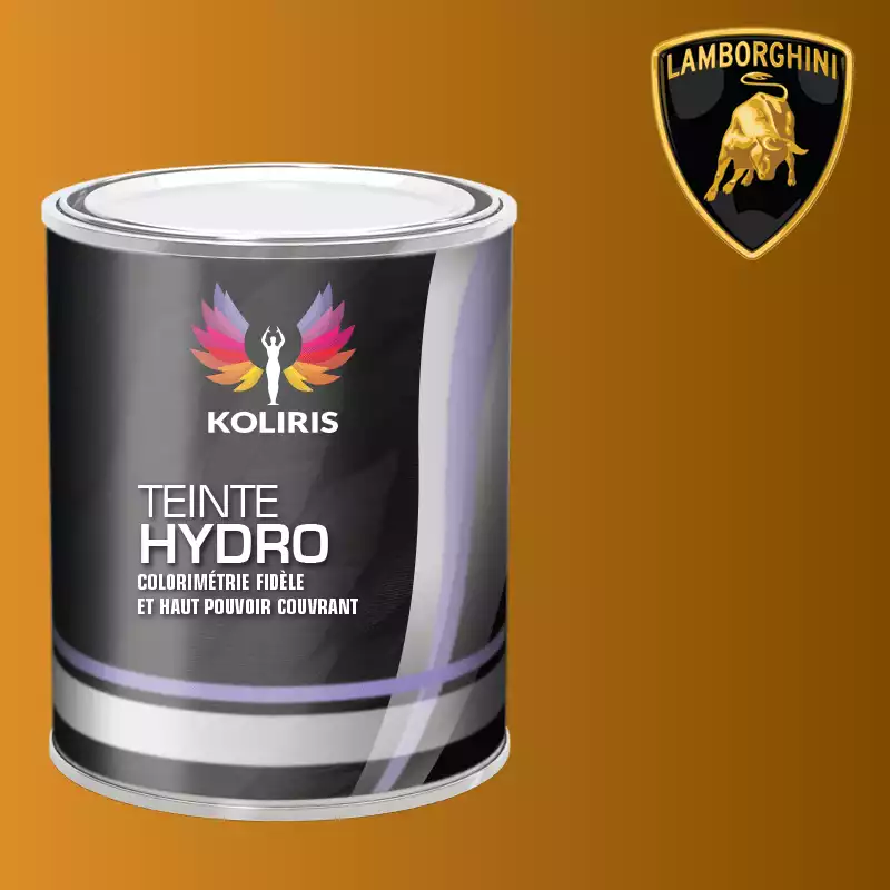 Peinture voiture hydro Lamborghini