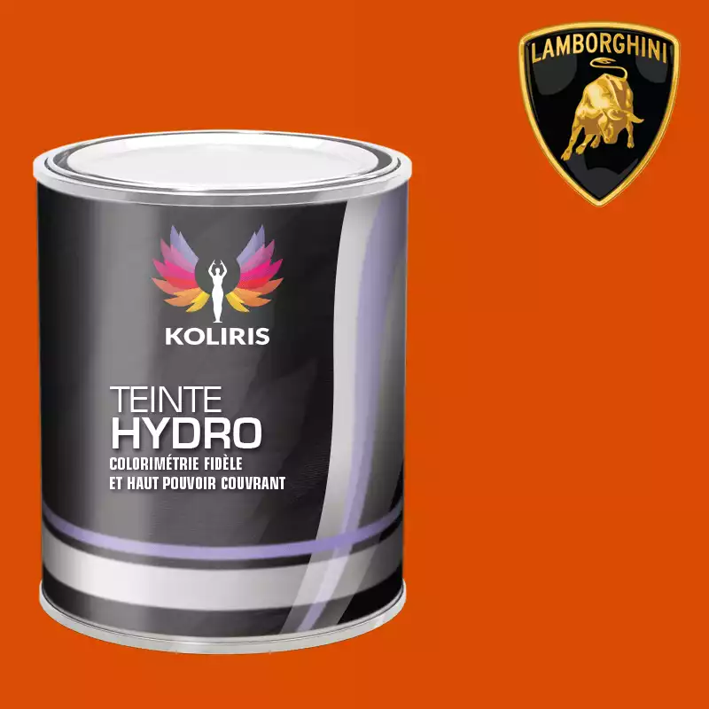 Peinture voiture hydro Lamborghini