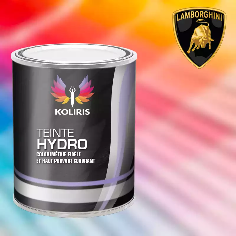 Peinture voiture hydro Lamborghini