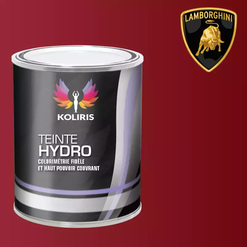 Peinture voiture hydro Lamborghini