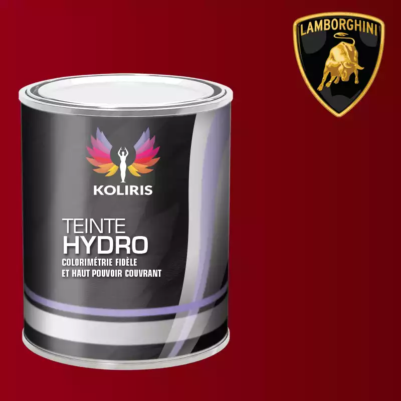 Peinture voiture hydro Lamborghini