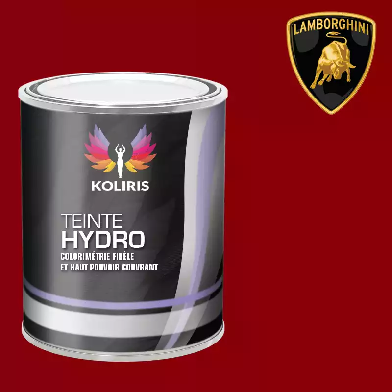 Peinture voiture hydro Lamborghini