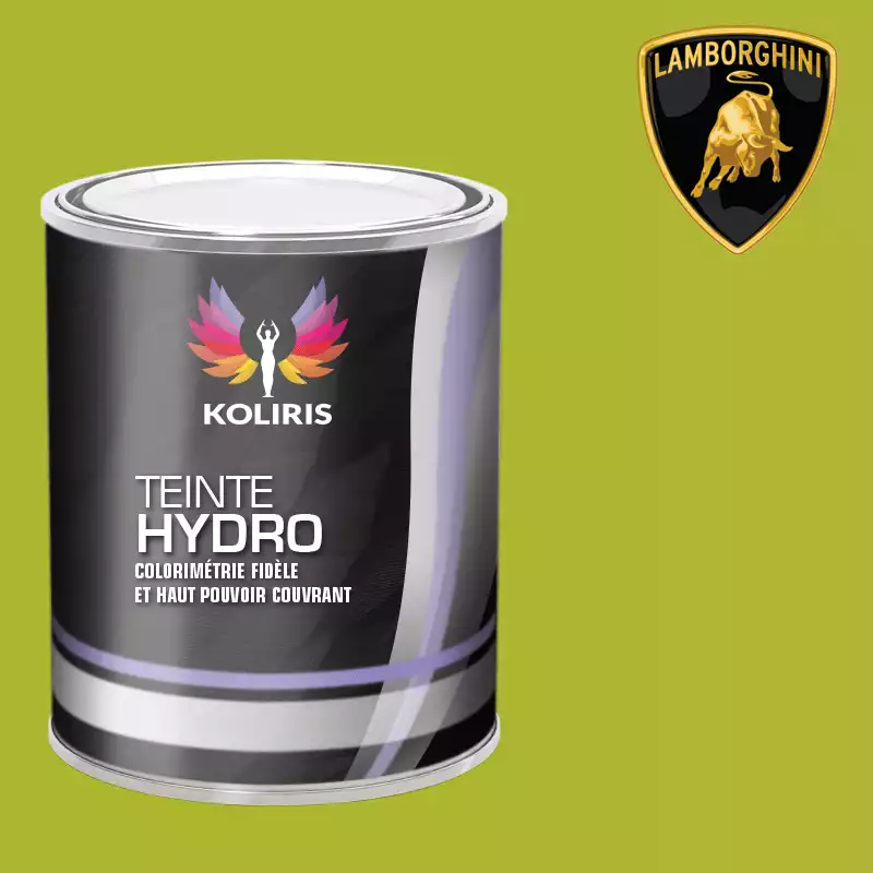 Peinture voiture hydro Lamborghini