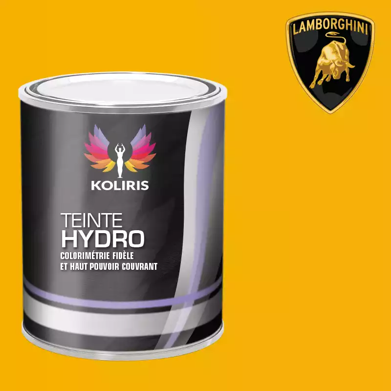 Peinture voiture hydro Lamborghini