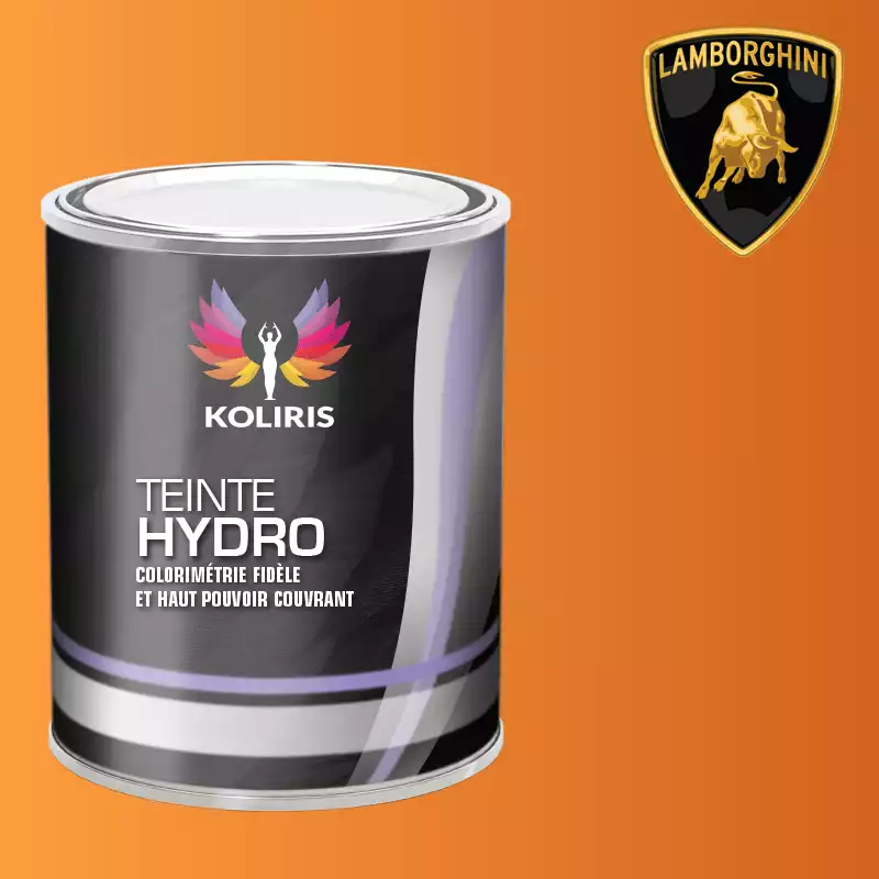 Peinture voiture hydro Lamborghini