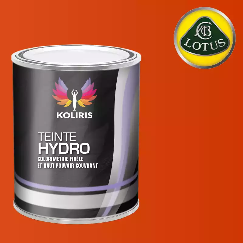 Peinture voiture hydro Lotus