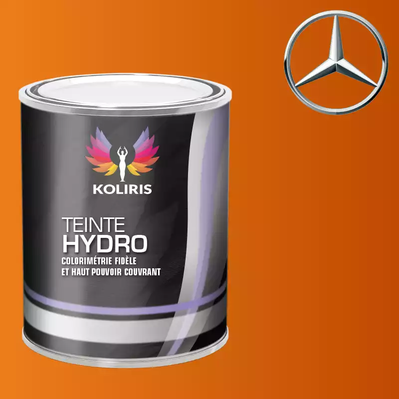 Peinture voiture hydro Mercedes Benz